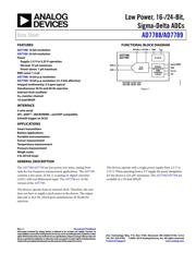 AD7788BRMZ datasheet pdf 1 page