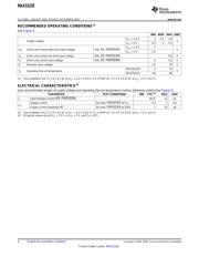 MAX3222ECDB datasheet pdf 4 page