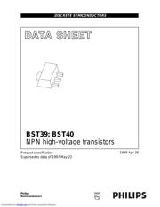 BST40 datasheet pdf 1 page