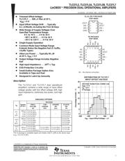 TLC27L2CP datasheet pdf 1 page