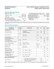 MAX6816EUS+T datasheet pdf 2 page