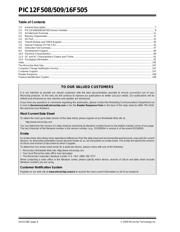 PIC12F509-E/MS datasheet pdf 6 page