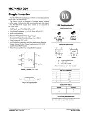 MC74HC1G04DFT1G datasheet pdf 1 page
