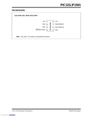 PIC12F1501-E/MS datasheet pdf 3 page