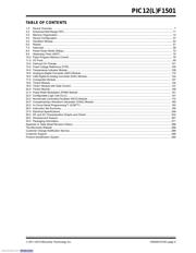 PIC12F1501-E/MS datasheet pdf 5 page