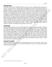 DS2433S/T&R datasheet pdf 2 page