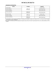 MC74ACT14DR2G datasheet pdf 5 page