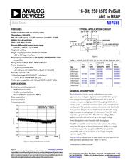 AD7685BRMZRL7 datasheet pdf 1 page