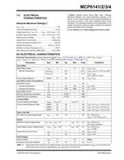 MCP6142-E/P datasheet pdf 3 page
