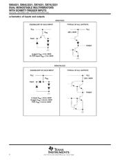 SN74LS221DBRE4 datasheet pdf 4 page