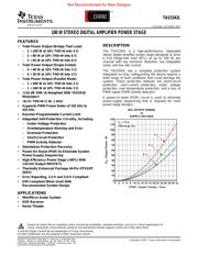 TAS5342LDDVR datasheet pdf 1 page