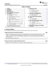 TS3USB221EDRCR datasheet pdf 2 page