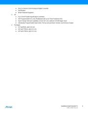 AT91SAM9G25-BFU datasheet pdf 3 page