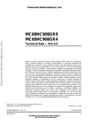 MC68HC908GR8CFA datasheet pdf 3 page