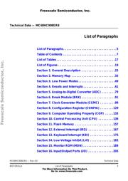 MC68HC908GR8CFA datasheet pdf 5 page