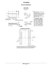 MC14069UBCP datasheet pdf 4 page