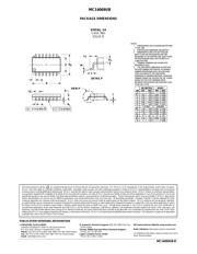 MC14069UBCP datasheet pdf 6 page