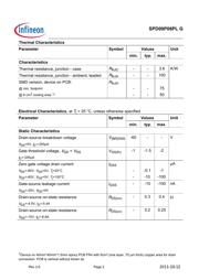 SPD09P06PLGBTMA1 datasheet pdf 2 page