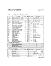 IRF3704ZLPBF datasheet pdf 2 page