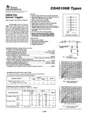 CD40106BM datasheet pdf 2 page
