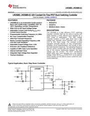 LM25085QMY/NOPB datasheet pdf 1 page