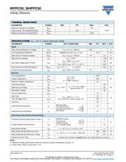 IRFPC50 datasheet pdf 2 page