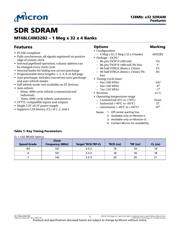 MT48LC4M32B2TG-7 datasheet pdf 1 page