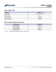 MT48LC4M32B2TG-7 datasheet pdf 2 page