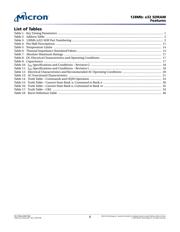 MT48LC4M32B2TG-7 datasheet pdf 6 page