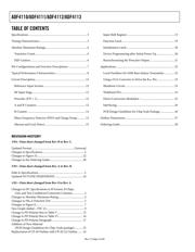 ADF4113BCP datasheet pdf 2 page