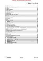 CC2511F16RSPRG3 datasheet pdf 3 page