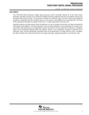 TMS320VC5402GGU100 datasheet pdf 3 page
