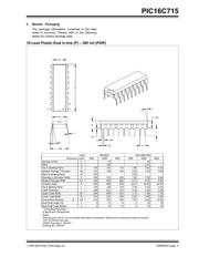 PIC16C715-20E/SS datasheet pdf 3 page