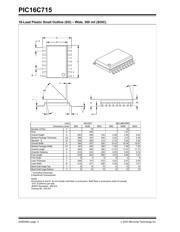 PIC16C715-20E/SS datasheet pdf 4 page