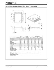 PIC16C715-20E/SS datasheet pdf 6 page