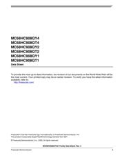 MC68HC908QY4MPE datasheet pdf 3 page