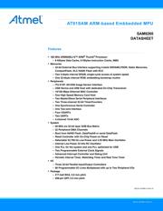 AT91SAM9260B-CU datasheet pdf 1 page
