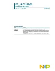 LPC2132FBD64/01/S, datasheet pdf 1 page