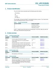 LPC2132FBD64/01/S, datasheet pdf 3 page