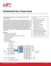 SI5345C-B-GMR datasheet pdf 1 page