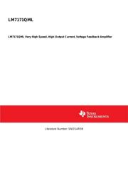 LM7171AMWGFQMLV datasheet pdf 1 page