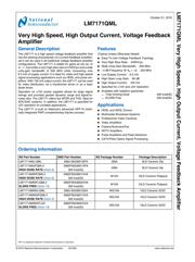 LM7171AMWGFQMLV datasheet pdf 2 page