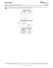 SN74LVC1G0832DCKR datasheet pdf 2 page