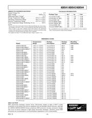 AD8541AKS-R2 datasheet pdf 5 page