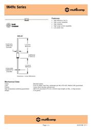 1N4934 datasheet pdf 1 page