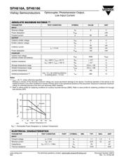 SFH618A-3 datasheet pdf 2 page