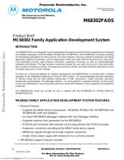 MC68302RC16C datasheet pdf 1 page