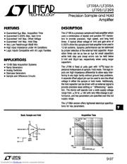 LF198AH datasheet pdf 1 page
