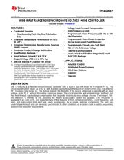 TPS40200MDREP datasheet pdf 1 page