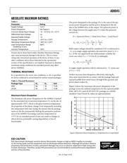 AD8045ACP-R2 datasheet pdf 5 page